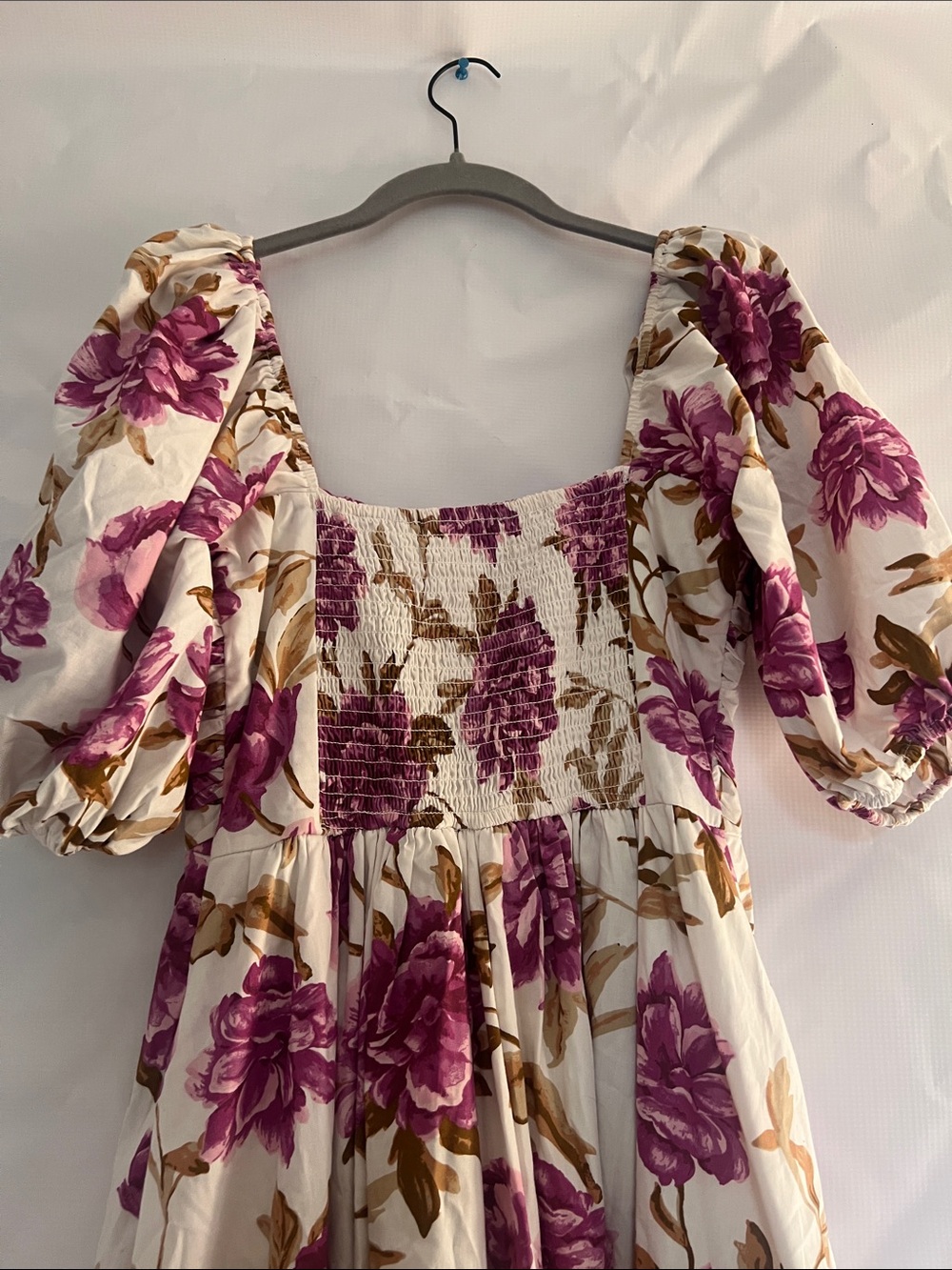 ABERCROMBIE &FITCH EMERSON POPLIN MIDI DRESS SIZE S - Picture 4 of 8